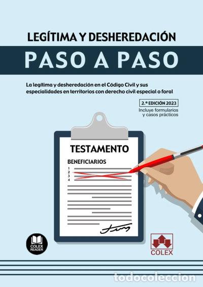 Livres: Leg&iacute;tima y desheredaci&oacute;n. Paso a paso- 9788411940962