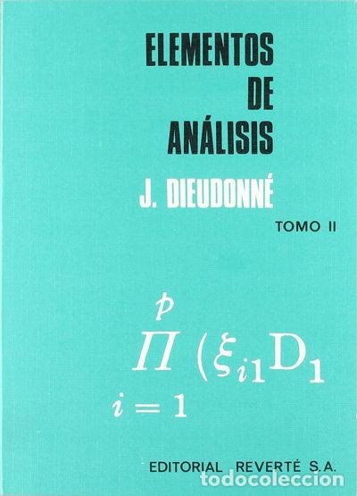 B&uuml;cher: Elementos de an&aacute;lisis II- 9788429150612