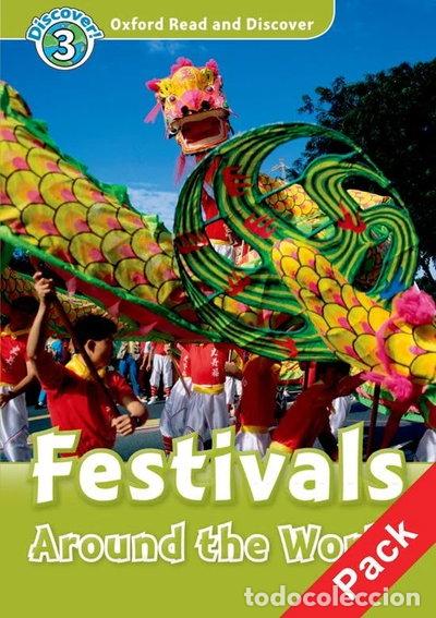 Libri di seconda mano: Oxford Read and Discover 3. Festivals Around the World Audio CD Pack- 9780194644228
