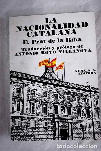 Libri di seconda mano: La nacionalidad catalana- 9788420920443