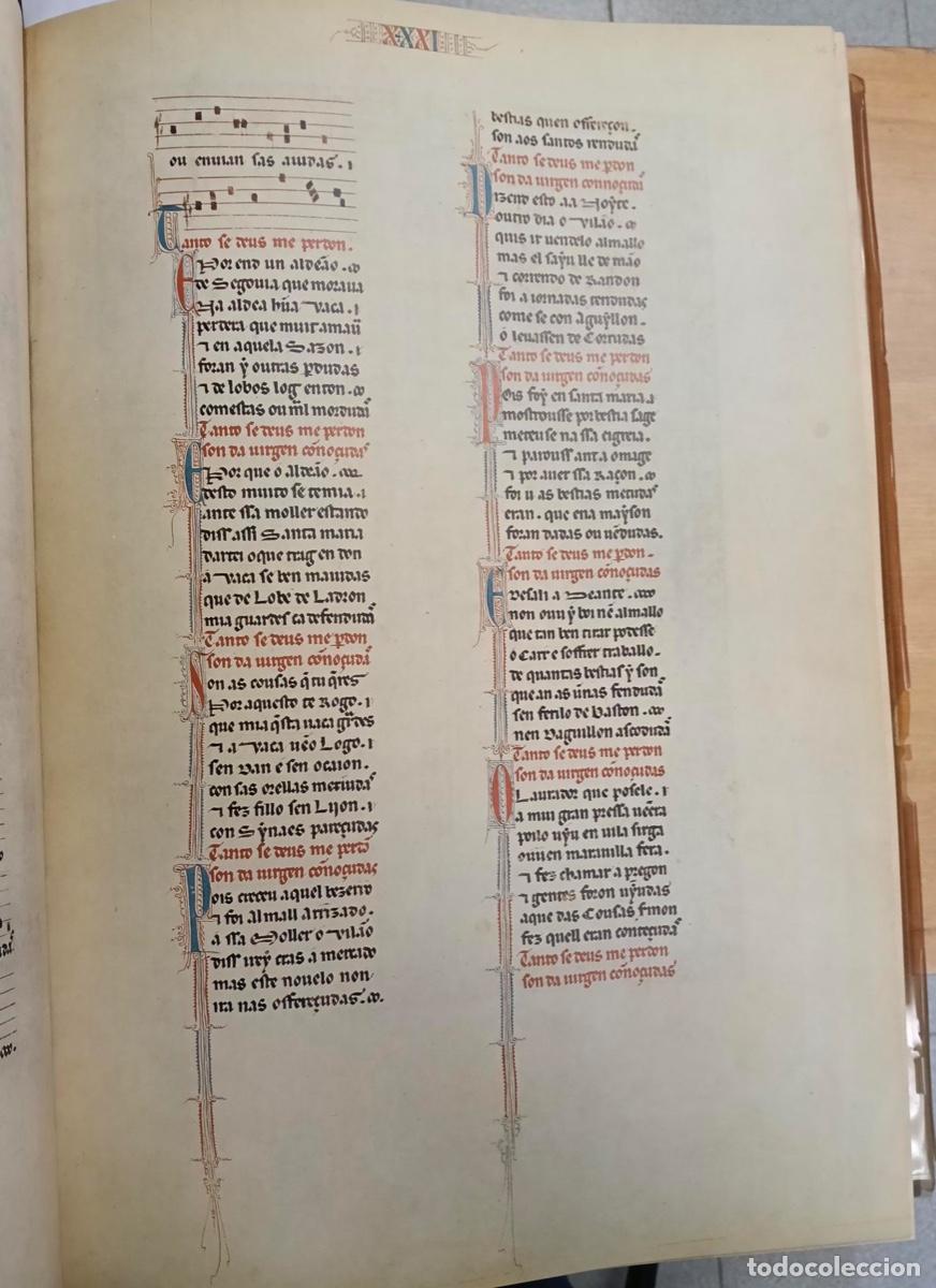 Libros: Cantigas de Santa Mar&iacute;a - Alfonso X El Sabio - Foto 3