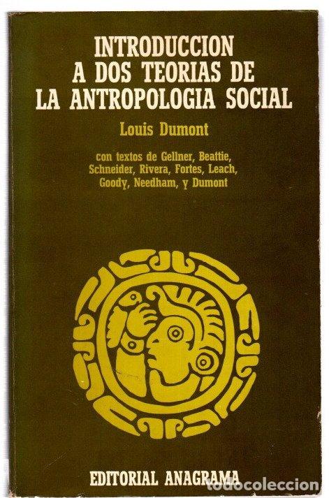 Livros em segunda m&atilde;o: Introducci&oacute;n a dos teor&iacute;as de la antropolog&iacute;a social - Dumont, Louis