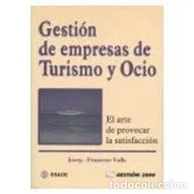 Libros: Gesti&oacute;n de empresas de turismo y ocio- 9788480884495