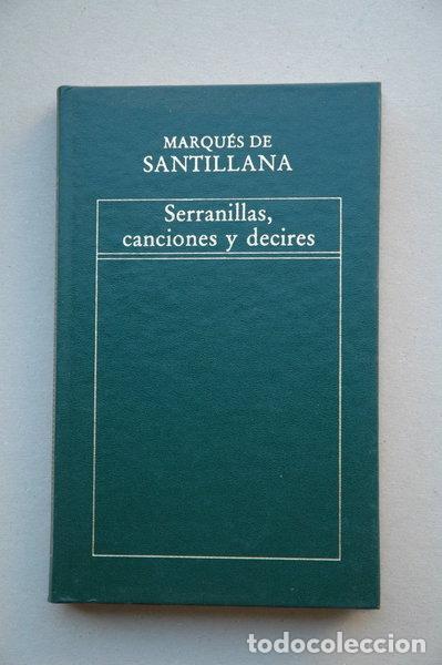 B&uuml;cher: Serranillas, canciones y decires- 9788475301822