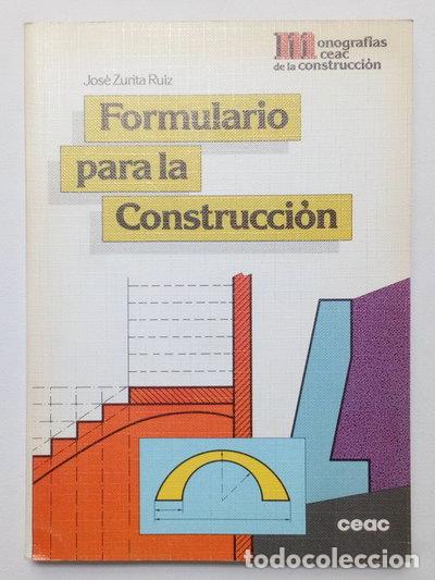 B&uuml;cher: Formulario para la construcci&oacute;n- 9788432929328