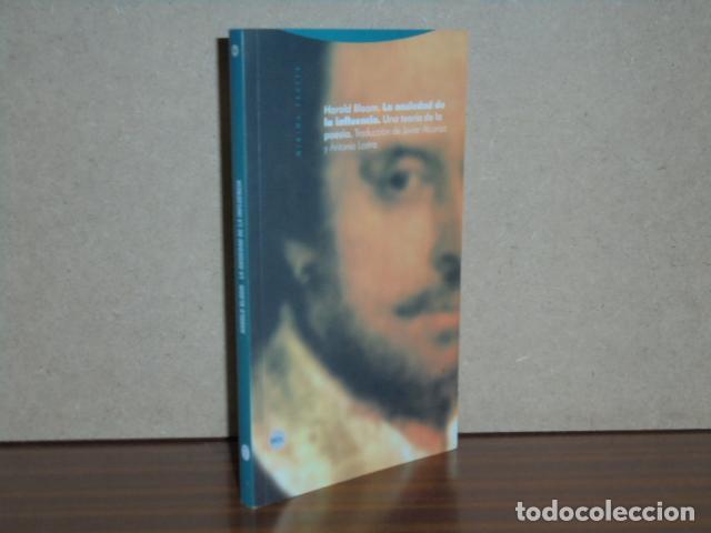 Livros em segunda m&atilde;o: LA ANSIEDAD DE LA INFLUENCIA - Una teor&iacute;a de la poes&iacute;a - Bloom, Harold