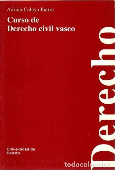 B&uuml;cher: Curso de derecho civil vasco- 9788474855302