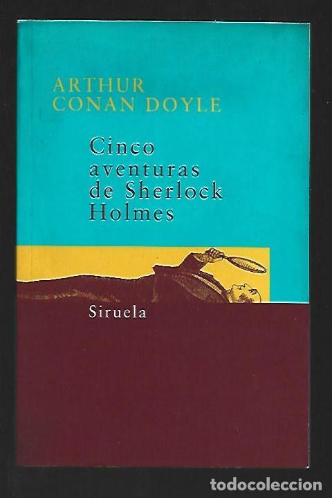 Libros: CINCO AVENTURAS DE SHERLOCK HOLMES - DOYLE, ARTHUR CONAN - Foto 1