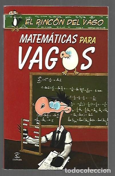 Libros: MATEMATICAS PARA VAGOS - CLARA Y FRAN ZABALETA