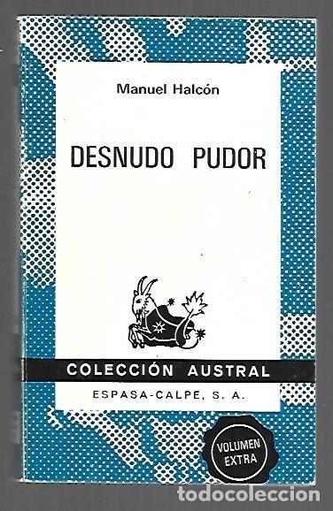 Libros: DESNUDO PUDOR - HALCON, MANUEL - Foto 1
