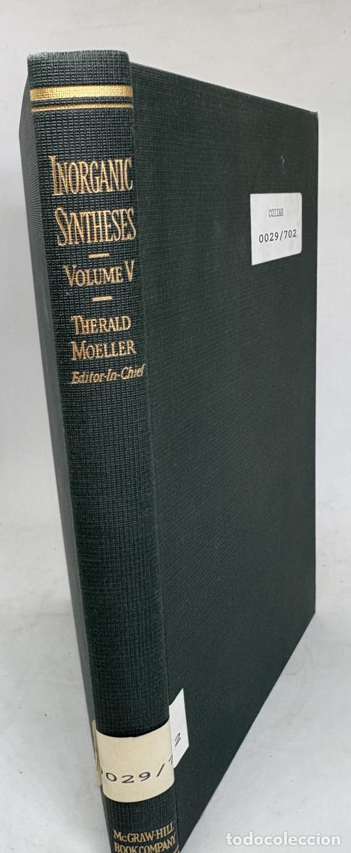 Libros: INORGANIC SYNTHESES. Volume V - Ludwig F. Audrieth. TDK1283