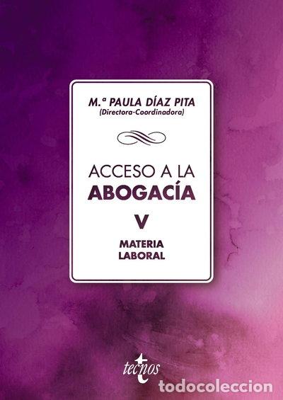 Libros: Acceso a la abogac&iacute;a-V: Volumen V. Materia laboral- 9788430974351