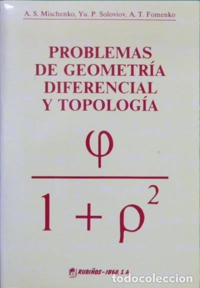 Libros: Problemas de geometr&iacute;a diferencial y topolog&iacute;a- 9788480410557
