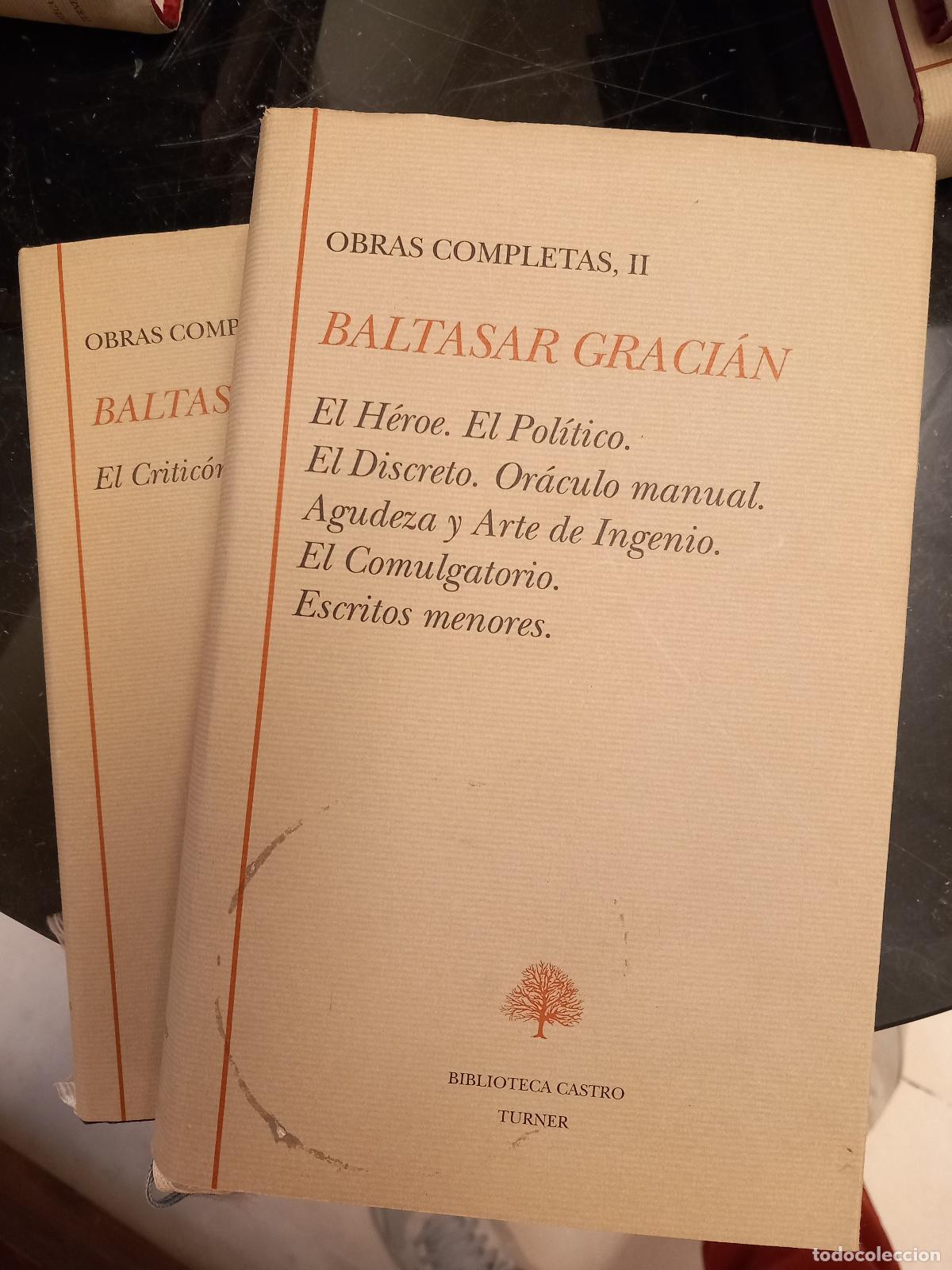B&uuml;cher: OBRAS COMPLETAS. I y II - GRACI&Aacute;N , BALTASAR