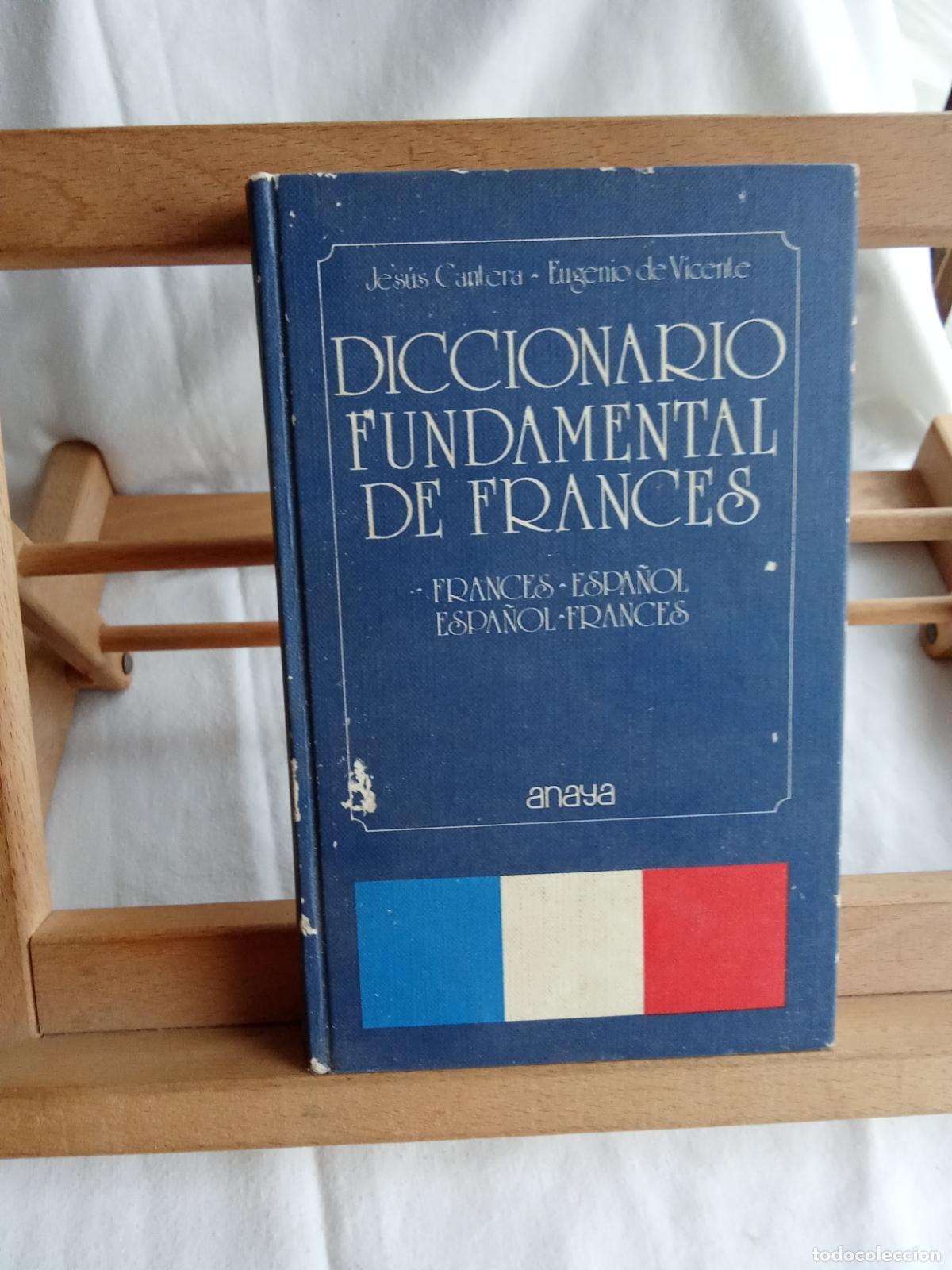 Libros: Diccionario fundamental de Franc&eacute;s. Jes&uacute;s Cantera y Eugenio de Vicente L.6611-1342