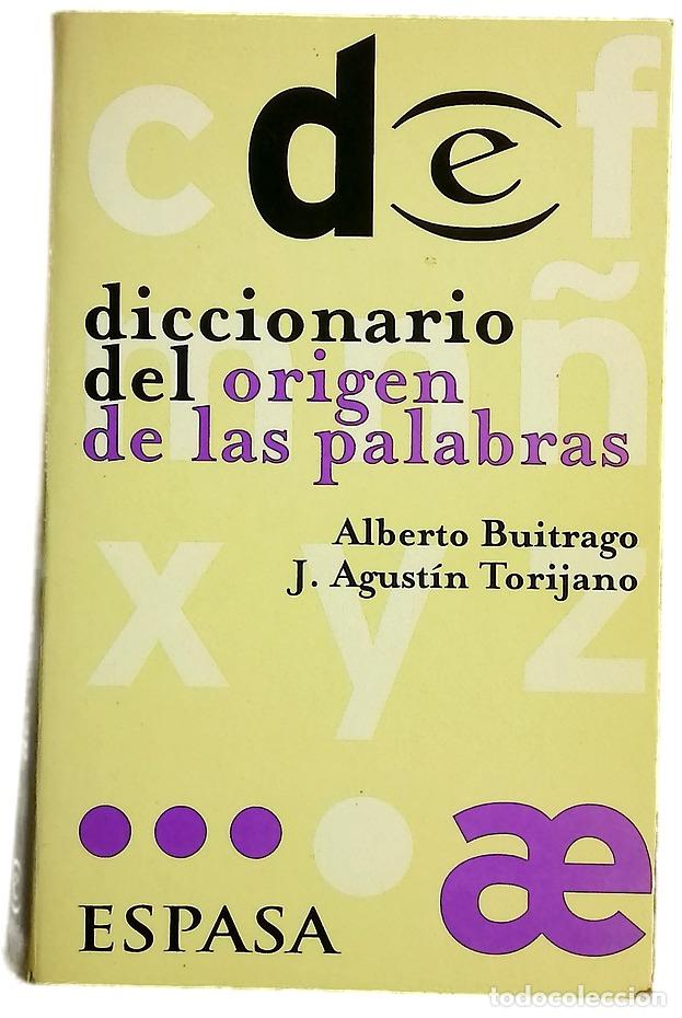 Libros: Diccionario del origen de las palabras