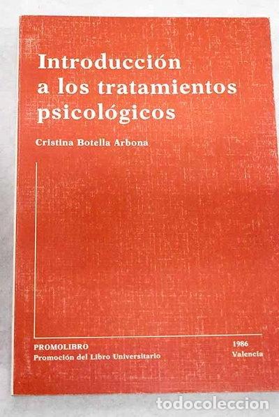 Libros: Introducci&oacute;n a los tratamientos psicol&oacute;gicos- 9788486201753