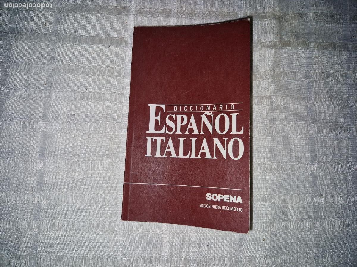 Libros: DICCIONARIO ESPA&Ntilde;OL ITALIANO. SOPEANA.