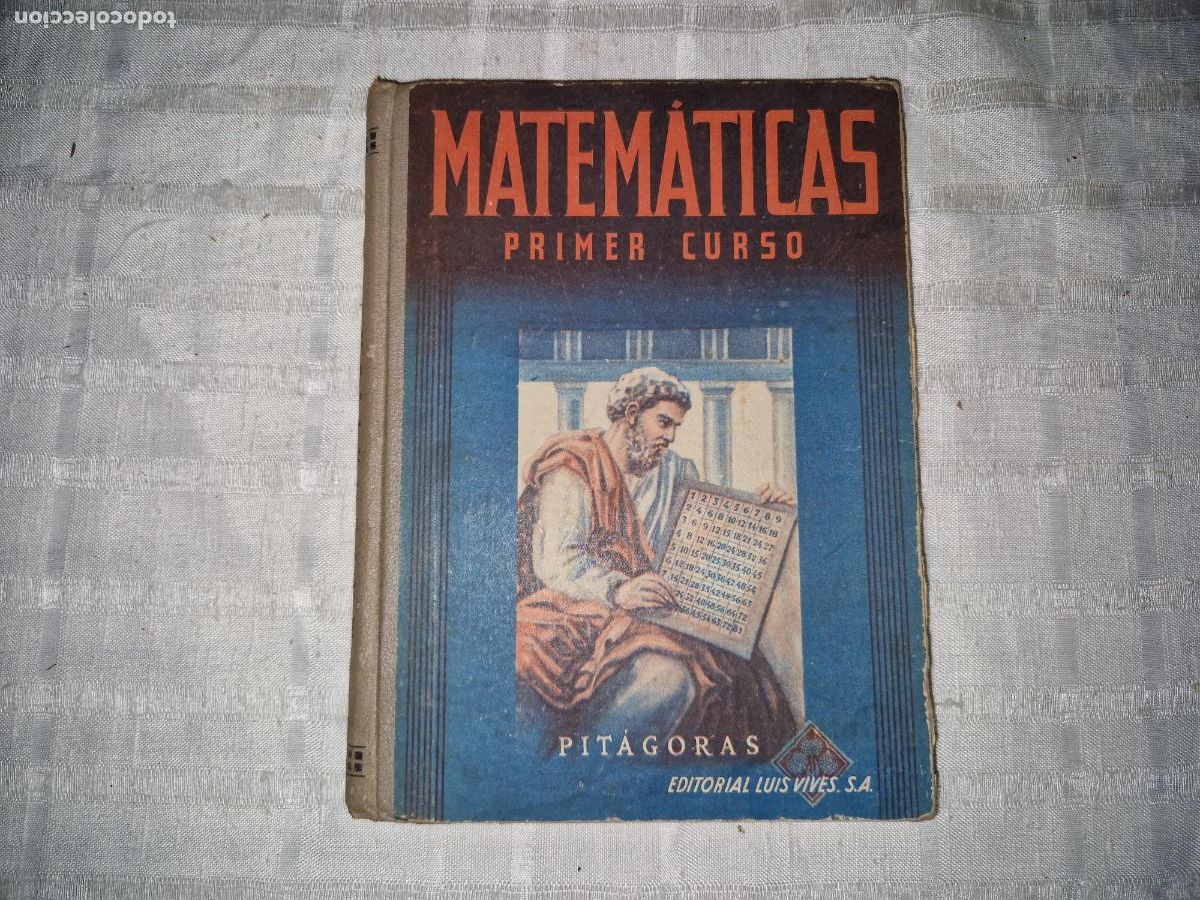 Libros: METEMATICAS. PRIMER CURSO. PITAGORAS. - Foto 1