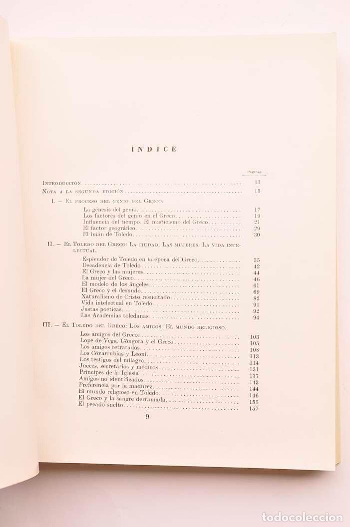 Libros: El Greco y Toledo - MARA&Ntilde;&Oacute;N, Gregorio - Foto 3