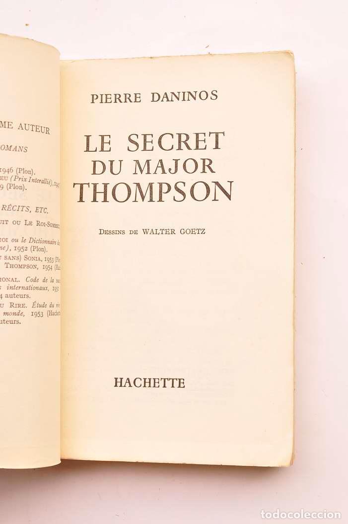 Libros: Le secret du Major Thompson - DANINOS, Pierre - Foto 2