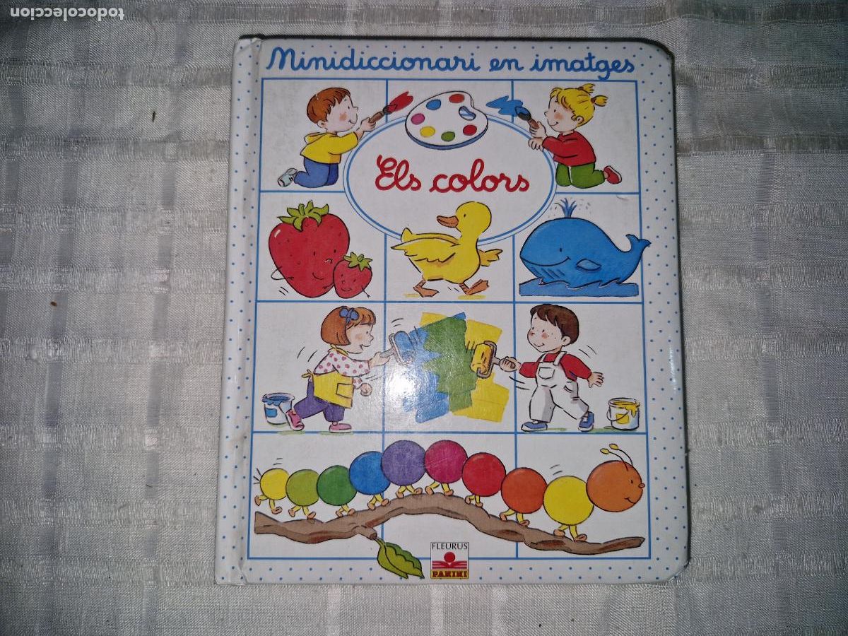 Libros: MINIDICCIONARI EN IMATGES. ELS COLORS.