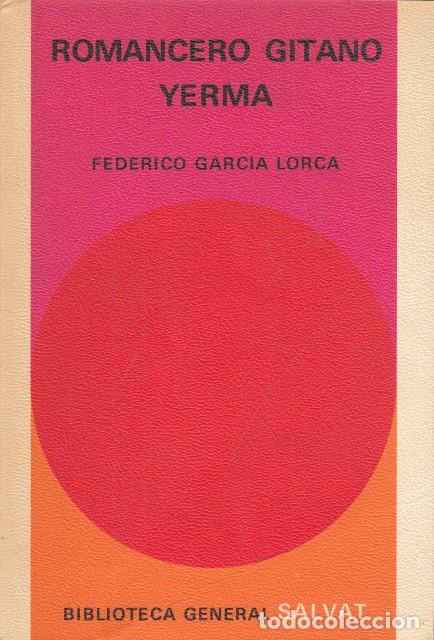 Libros: ROMANCERO GITANO; YERMA - GARCIA LORCA, FEDERICO.