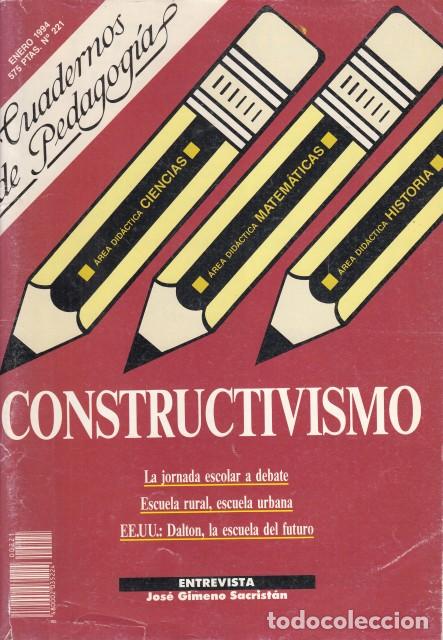 Libros: CUADERNOS DE PEDAGOG&Iacute;A. ENERO 1994. N&ordm;221 - FONTALBA (EDITA)