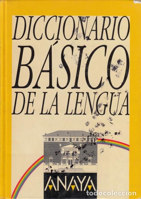 Libros: DICCIONARIO B&Aacute;SICO DE LA LENGUA - ANAYA (EDITA)