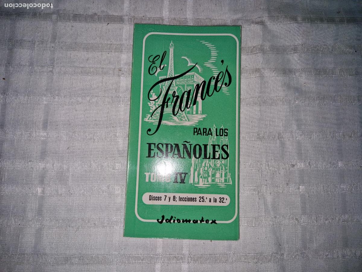 Libros: METODO DE FRANCES. TOMO IV. - Foto 1