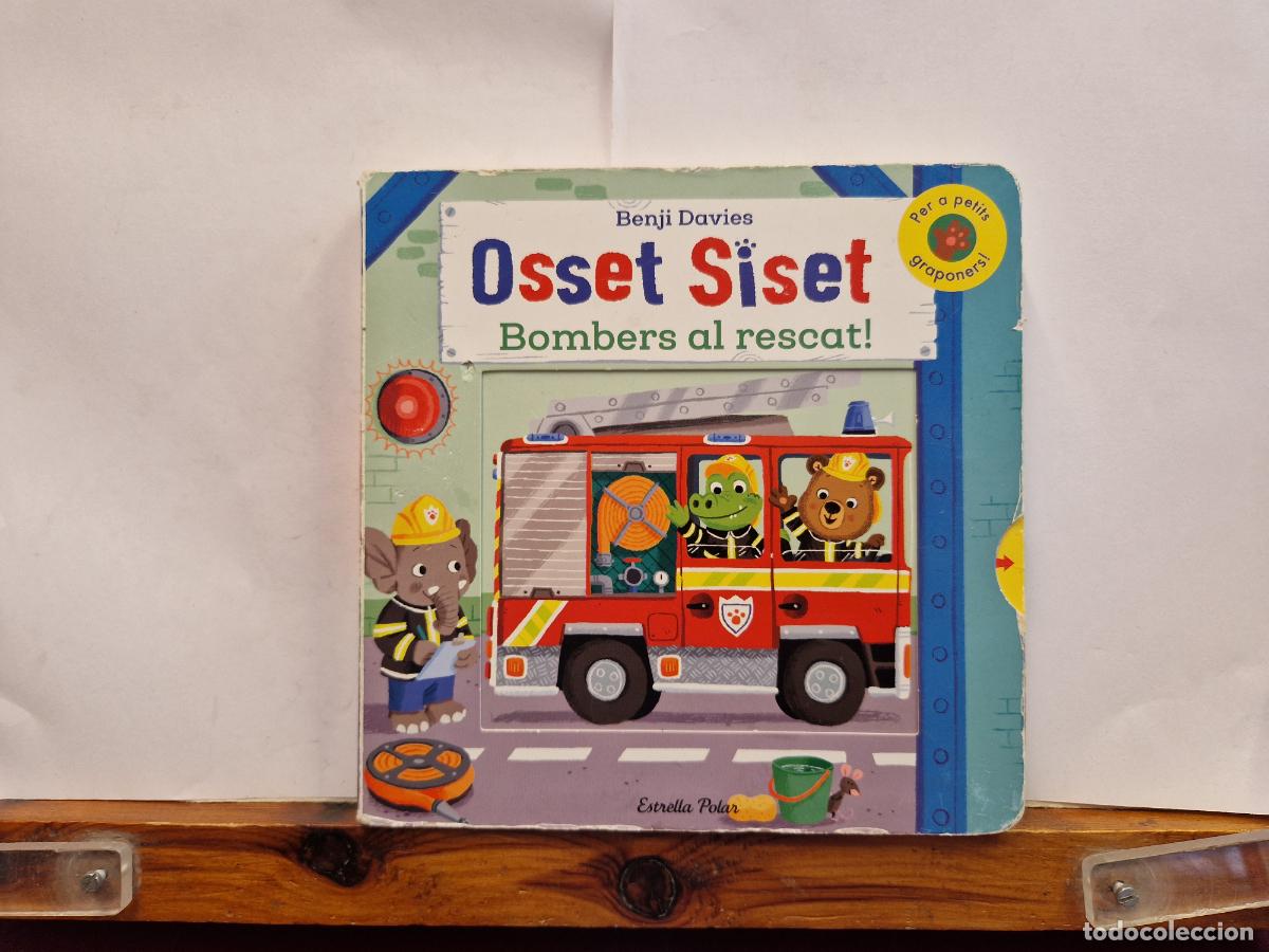Libros: BENJI DAVIES. OSSET SISET. BOMBERS AL RESCAT.
