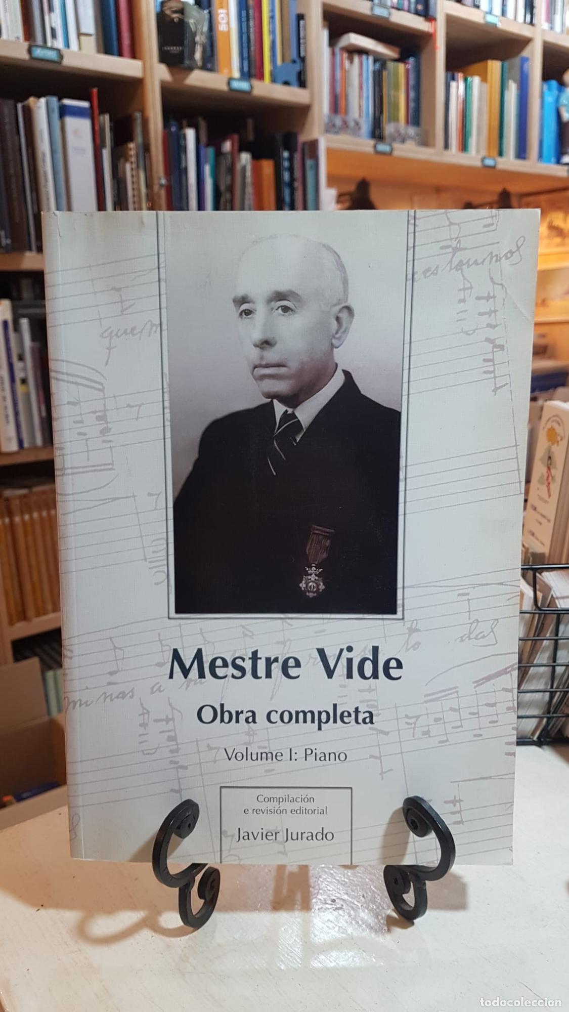 Libros: MESTRE VIDE-Piano - Javier Jurado - Foto 1