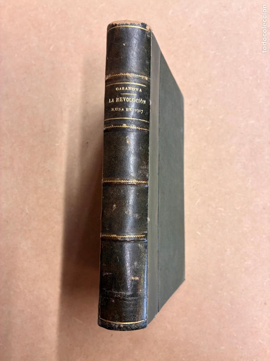 Libros: DE LA REVOLUCI&Oacute;N RUSA EN 1917 (ED. 1917) - SOF&Iacute;A CASANOVA. - Foto 2