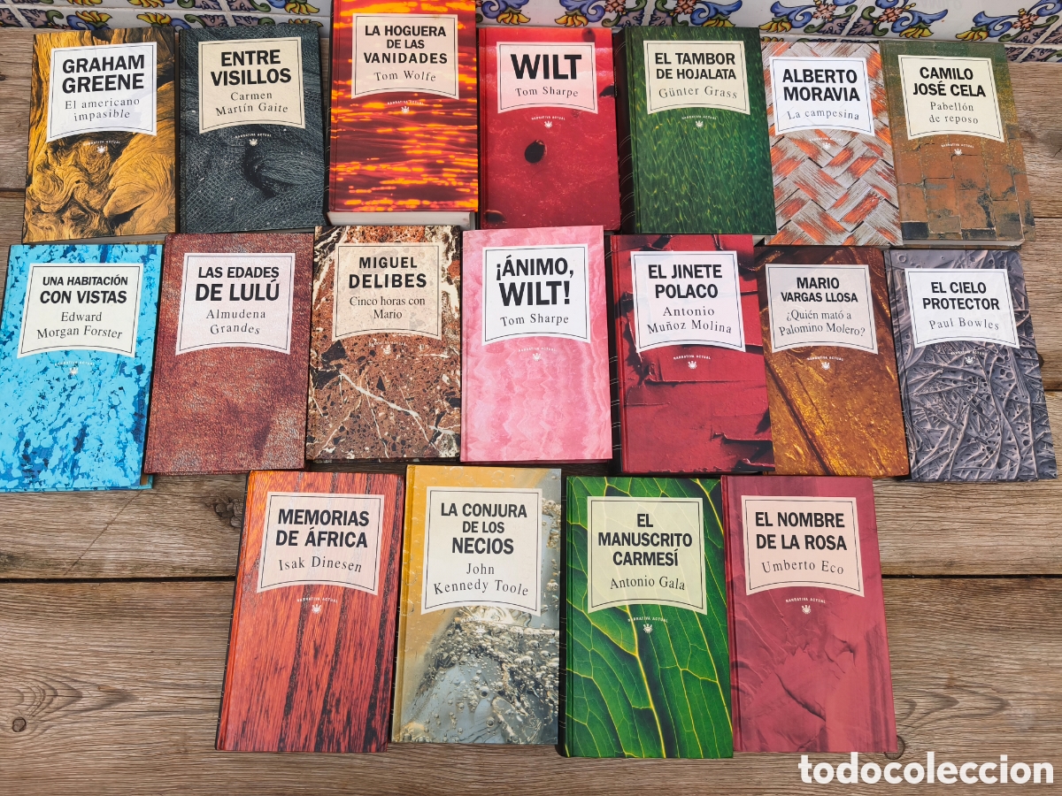 Libros: Colecci&oacute;n 18 Libros Narrativa Actual RBA - Foto 3