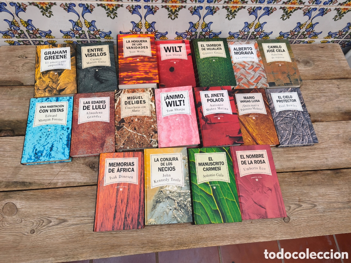 Libros: Colecci&oacute;n 18 Libros Narrativa Actual RBA - Foto 1