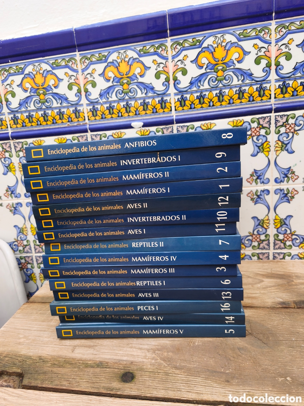 Libros: 15 tomos enciclopedia de los animales National - Foto 3