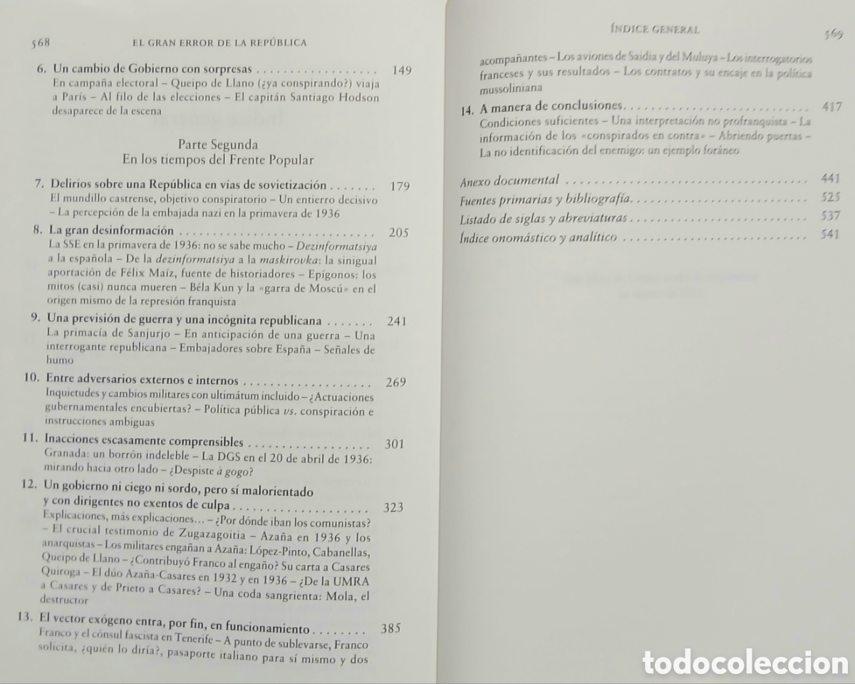 Libros: El gran error de la rep&uacute;blica - Foto 4