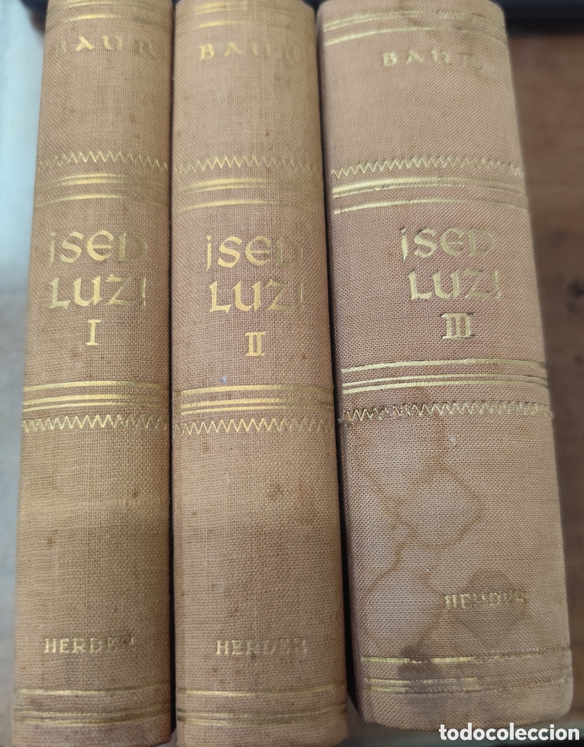 Libros: SED LUZ. Meditaciones lit&uacute;rgicas para los domingos y ferias del a&ntilde;o eclesi&aacute;stico. Los 3 tomos. Compl