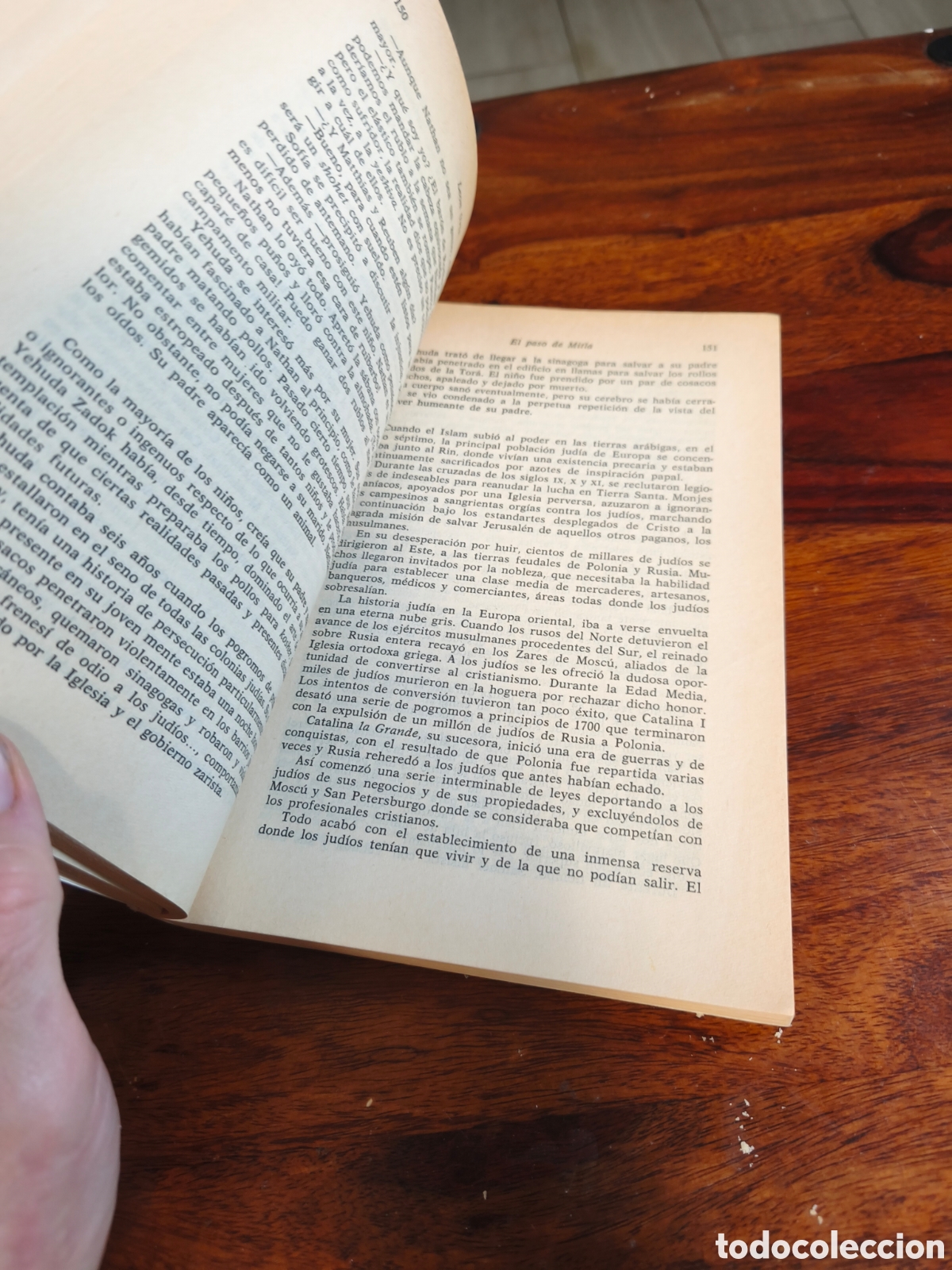 Libros: El Paso de Mitla - Leon Uris - Foto 2