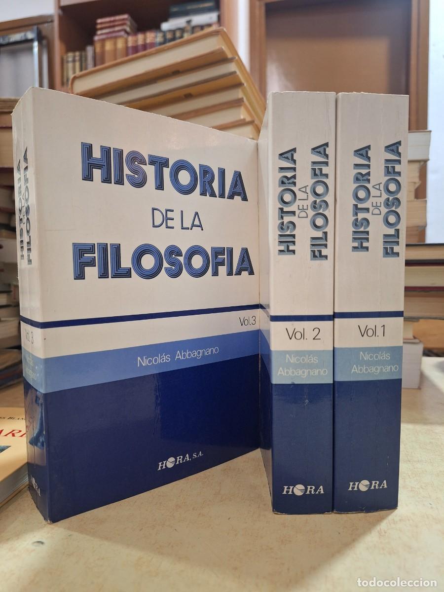 B&uuml;cher: HISTORIA DE LA FILOSOFIA 3 VOLS. - ABBAGNANO, NICOL&Aacute;S.
