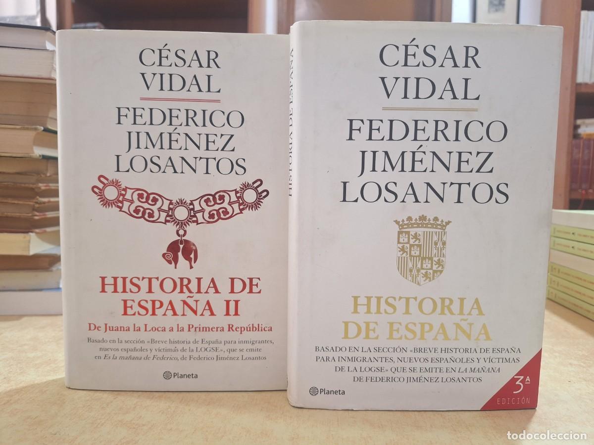 Libri di seconda mano: HISTORIA DE ESPA&Ntilde;A 2 VOLS. - VIDAL, C&Eacute;SAR; JIM&Eacute;NEZ LOSANTOS, FEDERICO.