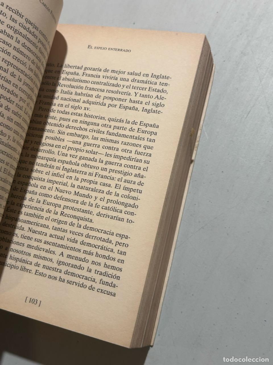 Libros: Carlos Fuentes - El espejo enterrado - Foto 2