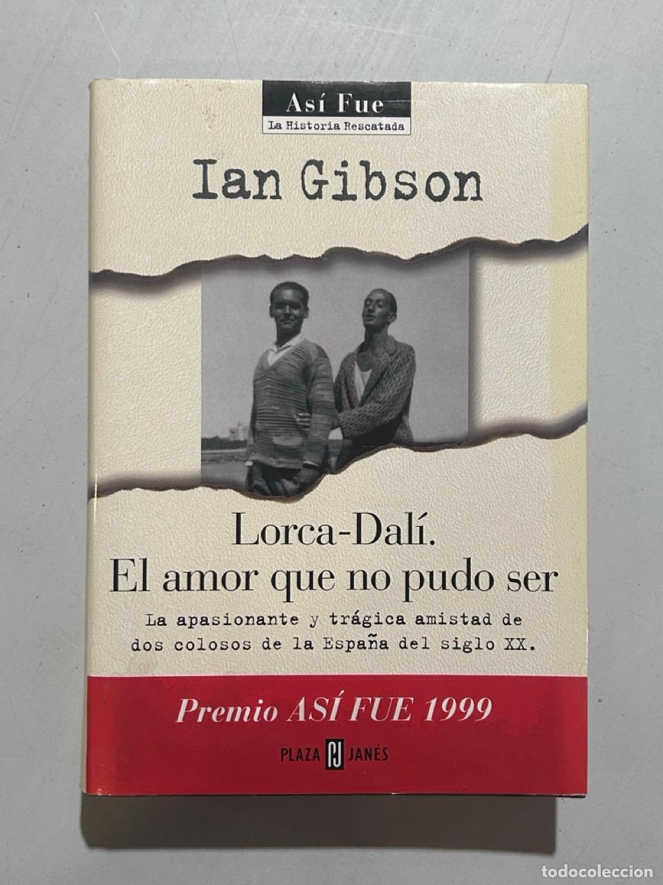 Libros: Ian Gibson - Lorca-Dal&iacute;: el amor que no pudo ser