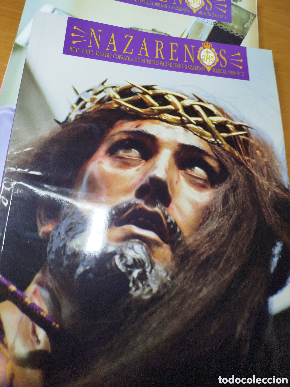 Libros: Nazarenos. Cofrad&iacute;a de nuestro Padre Jes&uacute;s Nazareno Murcia. Semana Santa. Procesiones.