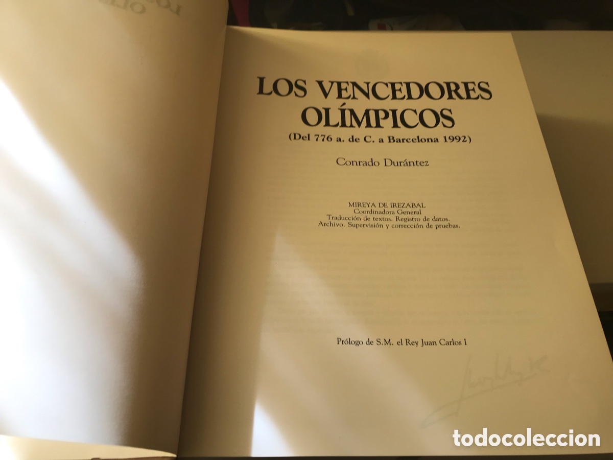 Libros: Los vencedores ol&iacute;mpicos. Conrado Dur&aacute;ntez - Foto 2