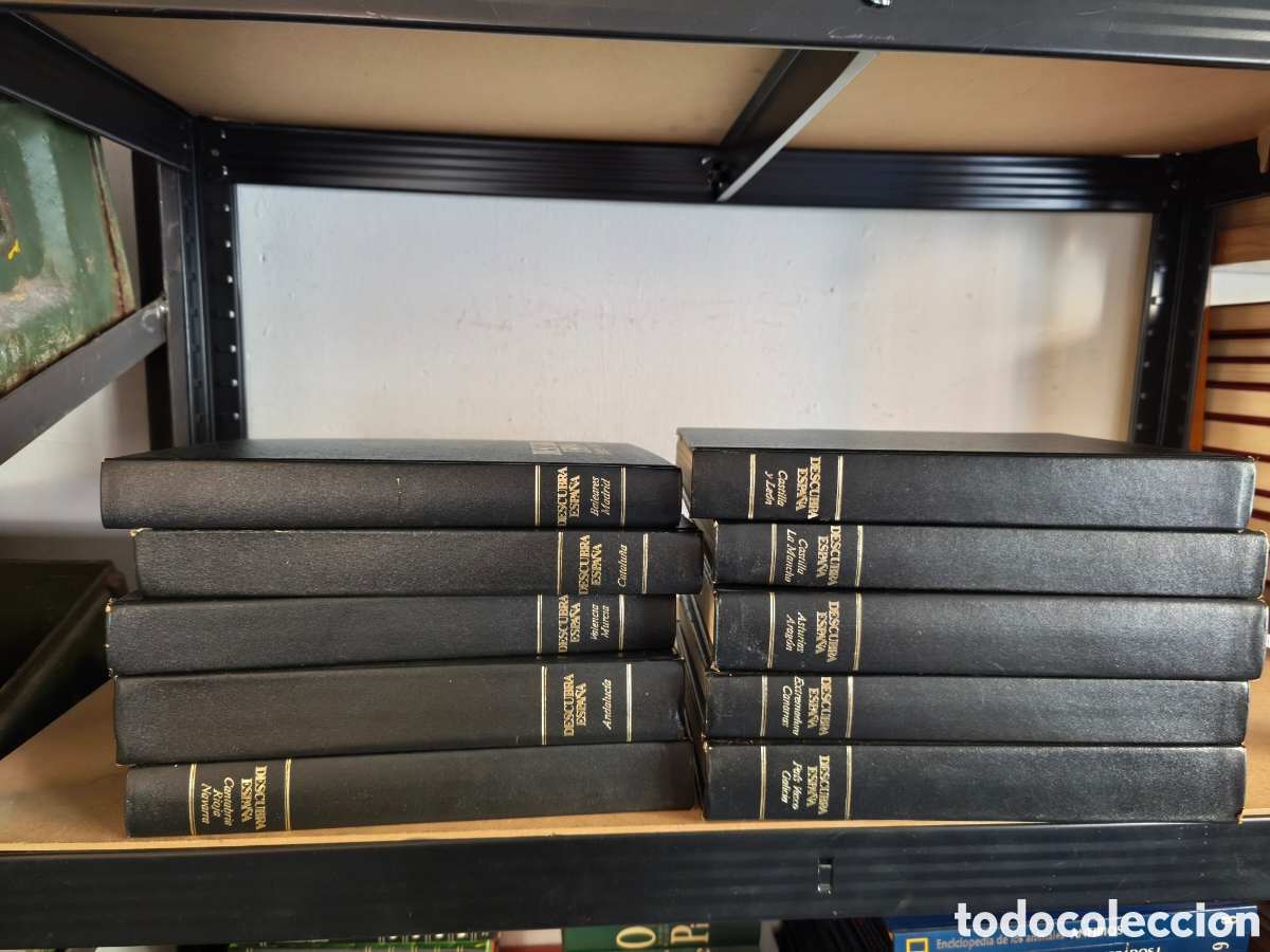 Libros: 10 tomos descubra Espa&ntilde;a - Foto 3