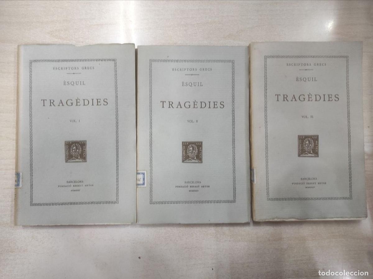 Libri di seconda mano: TRAG&Egrave;DIES. 3 VOLUMS