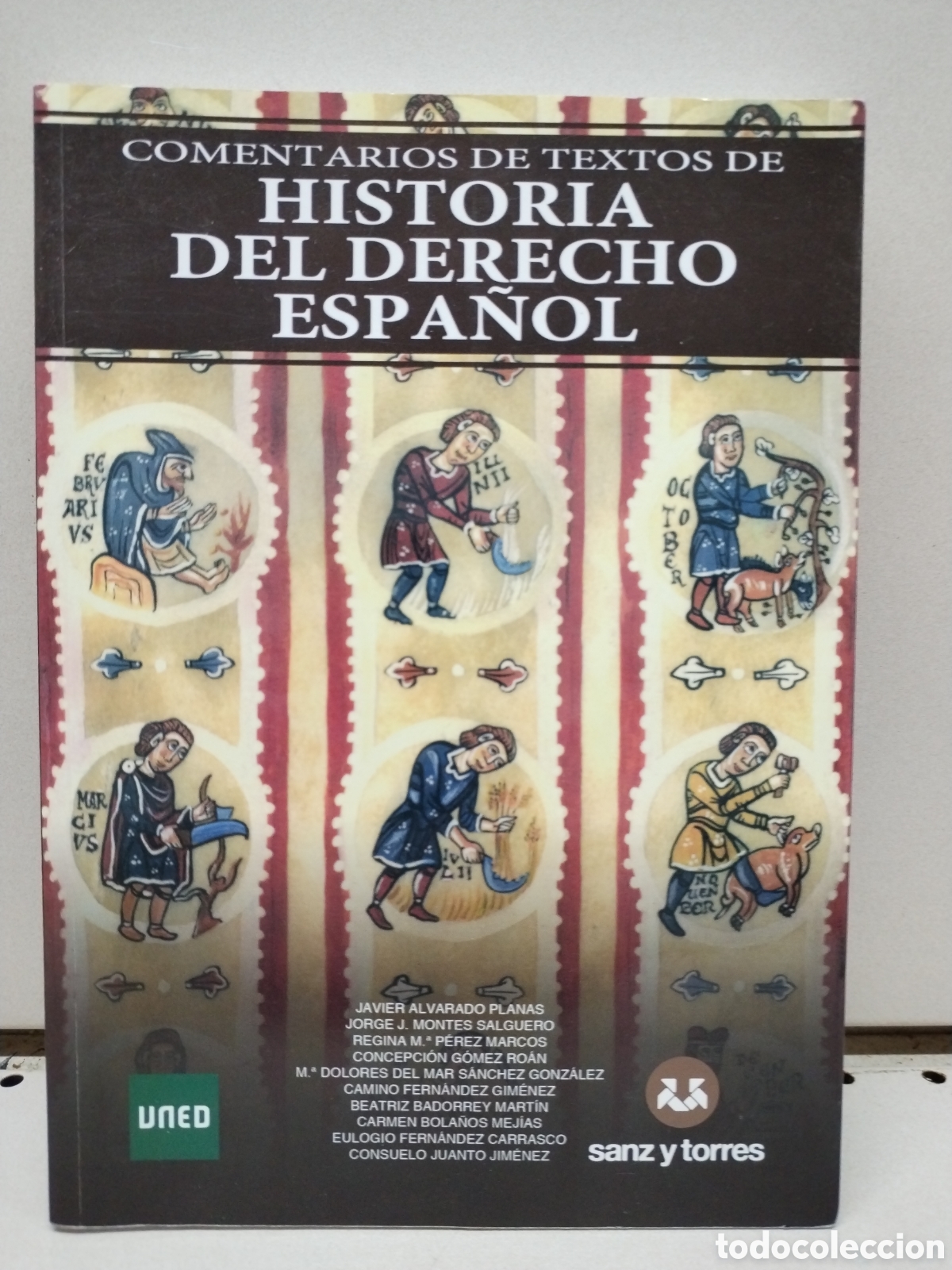 Libri di seconda mano: Comentarios de textos de historia del derecho espa&ntilde;ol - Javier Alvarado Planas, Jorge J. Montes Salg