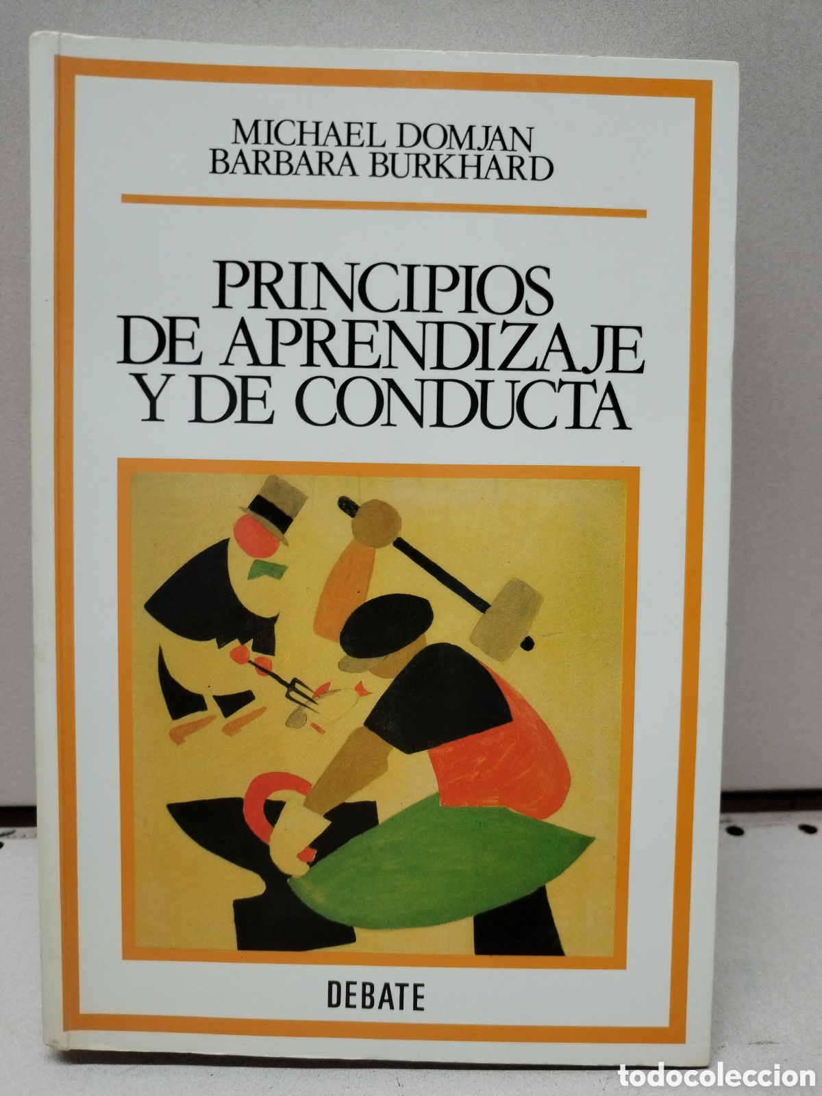 Livros em segunda m&atilde;o: Principios de aprendizaje y de conducta - Michael Domjan, Barbara Burkhard