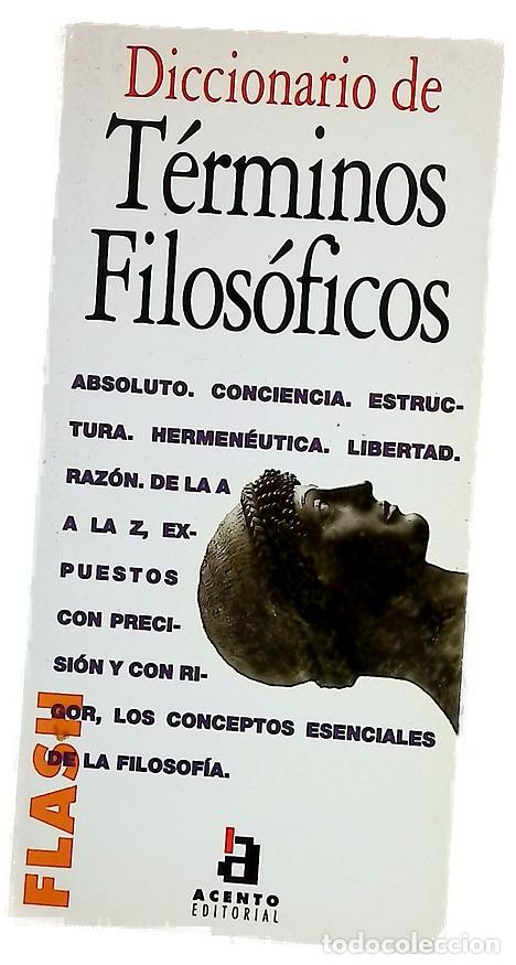 Libros: Diccionario de t&eacute;rminos filos&oacute;ficos